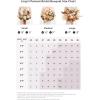 imageLings moment Dusty Rose Wedding Bouquets for Bride Pink Bridal Bouquets for Bride 13 Inch Free Form Artificial Wedding Flower BouquetOrsunset Terracotta