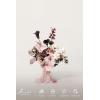 imageLings moment Dusty Rose Wedding Bouquets for Bride Pink Bridal Bouquets for Bride 13 Inch Free Form Artificial Wedding Flower BouquetPk Dusty Rose  Mauve