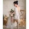 imageLings moment Dusty Rose Wedding Bouquets for Bride Pink Bridal Bouquets for Bride 13 Inch Free Form Artificial Wedding Flower BouquetPkdusty Rose