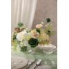 imageLings moment Fake Flowers Box Faux Artificial Greenery Stems Foam Roses Silk Leaves for Centerpieces Bouquet Wedding Floral Arrangements Bridal Shower Party Lavender ampamp Cream Deluxe ComboGrnemerald  Tawny Beige