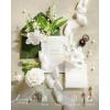 imageLings moment Fake Flowers Box Faux Artificial Greenery Stems Foam Roses Silk Leaves for Centerpieces Bouquet Wedding Floral Arrangements Bridal Shower Party Lavender ampamp Cream Deluxe ComboWhtwhite  Olive Green