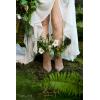 imageLings moment Fake Flowers Box Faux Artificial Greenery Stems Foam Roses Silk Leaves for Centerpieces Bouquet Wedding Floral Arrangements Bridal Shower Party Lavender ampamp Cream Deluxe ComboGrnemerald  Gold