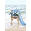 imageLings moment Fake Flowers Box Faux Artificial Greenery Stems Foam Roses Silk Leaves for Centerpieces Bouquet Wedding Floral Arrangements Bridal Shower Party Lavender ampamp Cream Deluxe ComboBludusty Blue  Navy