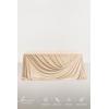 imageLings moment Golden Glove Wedding Table Cloths in Premium Crumpled Velvet 9ft x 11ft Fits 4ft6ft RectangularRound SweetheartampampHead Table for Wedding Reception Bridal Shower Birthday DecorationBrngolden Glove