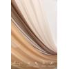 imageLings moment Wedding Arch Draping Fabric 3 Panels 20Ft Purple Chiffon FabricSheer Hanging Drapes Arrangement for Wedding Ceremony Backdrop Party Swag Home Decor Lilac ampamp GoldBrnnude  Walnut Brown