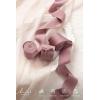 imageLings Moment White Ribbon 16 Inch x 3 Rolls Total 20Yd Cream Craft Fabric Silk Satin Ribbons for Gifts Wrapping Wedding Invitations Bridal Bouquets DecorationsPinkMauve