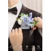 imageLings moment Pocket Boutonniere Single Boutonniere for Men Groom for Wedding Prom Homecoming Anniversary Graduation etcDusty BlueBludusty Blue
