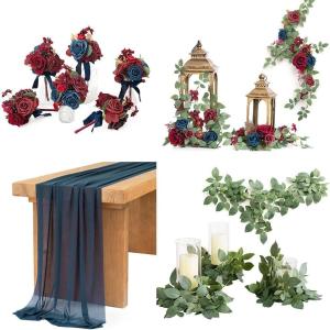 imageLings Moment 19 Pack Wedding Venue Decor Package in Blue Color