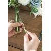 imageLings Moment Green Tubing Roll for Bundling Artificial Flower Stems196ft Tubing for Wedding Bouquets Boutonnieres Corsage and Floral Arrangement
