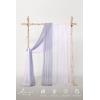 imageLings Moment Wedding Arch Draping Fabric 3 Panels 20Ft Chiffon FabricSheer Draping Fabic for Wedding Arrangement Ceremony Reception Backdrop Party Swag Home Decor Sage Purple ampamp ProvencePrplSage Purple  Provence