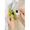imageLings moment Pocket Boutonniere Single Boutonniere for Men Groom for Wedding Prom Homecoming Anniversary Graduation etcTawny Beige White Orchid 6quot W x 5quot HYlwyellow  White
