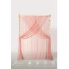 imageLings moment Pink Backdrop Curtains 10Ft x 23Ft Red Clay Long Sheer WrinkleFree Background Backdrop CurtainampampTable Cloth for Birthday Party Wedding Baby Shower Photo Booth DecorPkred Clay