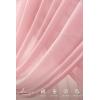 imageLings moment Pink Backdrop Curtains 10Ft x 23Ft Red Clay Long Sheer WrinkleFree Background Backdrop CurtainampampTable Cloth for Birthday Party Wedding Baby Shower Photo Booth DecorPkdusty Rose  Cream