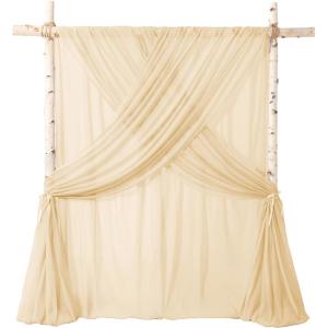 imageLings moment Pink Backdrop Curtains 10Ft x 23Ft Red Clay Long Sheer WrinkleFree Background Backdrop CurtainampampTable Cloth for Birthday Party Wedding Baby Shower Photo Booth DecorBrnbeige