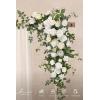 imageLings moment Wedding Arch Flowers  65FT Floral Garland for Ceremony Arbor Backdrop Decoration  Artificial Rose Floral Swag for Sweetheart Table Birthday Party Baby Shower Masala RedWhtWhite  Sage