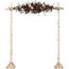 imageLings moment Wedding Arch Flowers  65FT Floral Garland for Ceremony Arbor Backdrop Decoration  Artificial Rose Floral Swag for Sweetheart Table Birthday Party Baby Shower Masala RedBlkbordeaux Red