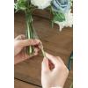 imageLings moment DIY Tools Set for Wedding 7 Kinds of DIY Accessories Include Artificial Flower Stems Iron Wire Adhesive Hooksand Floral Tape Double Sided Tape Recyclable Cable Ties and Tubing