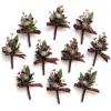 imageLings moment Boutonniere for Men 10pcs Groomsmen Guest Boutonniere Artificial Flowers for Wedding DcorPromHomecomingetcBlack Baccara BurgundyRedblack Baccara  Burgundy