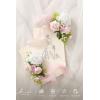 image:imageLings moment 2pcs Prom WristShoulder Corsage Artificial Flower GirlMother HomecomingWedding Corsage Wristlet Dcor etc Blush CreamPkblush  Cream
