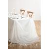 image:imageLings Moment 10ft x 23ft Blush Wedding Backdrop Curtains for Arch Drape Sheer Organza Fabric WrinkleFree Tablecloth for Birthday Baby Shower Bridal Shower Photo Booth DecorationWhtWhite