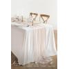 image:imageLings Moment 14Ft Brown Sheer Chiffon Like Table Runner for Wedding Party Bridal Shower Decorations Birthday Party DecorationsPkblush