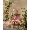 image:imageLings Moment 14Ft Brown Sheer Chiffon Like Table Runner for Wedding Party Bridal Shower Decorations Birthday Party DecorationsPkdusty Rose