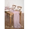 image:imageLings Moment 14Ft Brown Sheer Chiffon Like Table Runner for Wedding Party Bridal Shower Decorations Birthday Party DecorationsPrplmauve