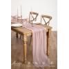 image:imageLings Moment 14Ft Brown Sheer Chiffon Like Table Runner for Wedding Party Bridal Shower Decorations Birthday Party DecorationsPrplsage Purple