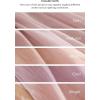 image:imageLings Moment 14Ft Brown Sheer Chiffon Like Table Runner for Wedding Party Bridal Shower Decorations Birthday Party DecorationsPrplsage Purple