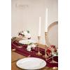 image:imageLings Moment 14Ft Brown Sheer Chiffon Like Table Runner for Wedding Party Bridal Shower Decorations Birthday Party DecorationsRedburgundy