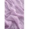 image:imageLings moment 14Ft Lilac amp Gold Cheesecloth Table Runner Boho Chic Gauze SemiSheer Tablecloth for Wedding Celebrations for Baby Shower DecorationsLilac