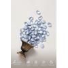 image:imageLings moment Wedding Artificial Flowers Package Bridal Bouquet Bridesmaid Bouquets Boutonniere for Men Rose PetalsDark Teal Burnt OrangeBlublue