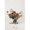 image:imageLings moment Wedding Artificial Flowers Package Bridal Bouquet Bridesmaid Bouquets Boutonniere for Men Rose PetalsDark Teal Burnt OrangeOrdark Teal  Burnt Orange
