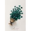 image:imageLings moment Wedding Artificial Flowers Package Bridal Bouquet Bridesmaid Bouquets Boutonniere for Men Rose PetalsDark Teal Burnt OrangeOrdark Teal  Burnt Orange