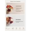image:imageLings moment Wedding Artificial Flowers Package Bridal Bouquet Bridesmaid Bouquets Boutonniere for Men Rose PetalsDark Teal Burnt OrangePkdusty Rose  Cream