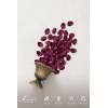image:imageLings moment Wedding Artificial Flowers Package Bridal Bouquet Bridesmaid Bouquets Boutonniere for Men Rose PetalsDark Teal Burnt OrangeRedburgundy  Blush