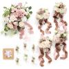 Pk-dusty Rose & Cream