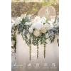 image:imageLings moment 9FT Spring Flower Garland Wedding Arch Flowers for Backdrop Decoration Eucalyptus amp Rose Artificial Floral Garland for Mantle  Sweetheart Head Table Decor for Reception Dusty BlueWhtsage Green