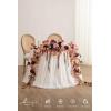 image:imageLings moment 9FT Spring Flower Garland Wedding Arch Flowers for Backdrop Decoration Eucalyptus amp Rose Artificial Floral Garland for Mantle  Sweetheart Head Table Decor for Reception Dusty BlueRedburgundy  Peach Rose