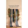 image:imageLings moment 9FT Spring Flower Garland Wedding Arch Flowers for Backdrop Decoration Eucalyptus amp Rose Artificial Floral Garland for Mantle  Sweetheart Head Table Decor for Reception Dusty BlueOrdark Teal  Burnt Orange
