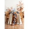 image:imageLings moment 9FT Spring Flower Garland Wedding Arch Flowers for Backdrop Decoration Eucalyptus amp Rose Artificial Floral Garland for Mantle  Sweetheart Head Table Decor for Reception Dusty BlueOrrusset Orange  Denim Blue