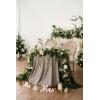 image:imageLings moment 9FT Spring Flower Garland Wedding Arch Flowers for Backdrop Decoration Eucalyptus amp Rose Artificial Floral Garland for Mantle  Sweetheart Head Table Decor for Reception Dusty BlueWhtchristmas