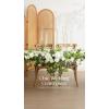 image:imageLings moment 9FT Spring Flower Garland Wedding Arch Flowers for Backdrop Decoration Eucalyptus amp Rose Artificial Floral Garland for Mantle  Sweetheart Head Table Decor for Reception Dusty BlueWhtwhite  Lily  Olive