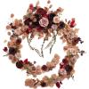 Red-burgundy & Peach Rose