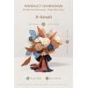 image:imageLings moment Artificial Bridesmaid Bouquets Set of 6Burgundy Wedding Flower Bouquets Pink Floral Bouquet Mashala Bridal Bouquets with RibbonCeremonyAnniversary7inch DiameterOrorange  Navy Blue