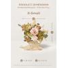 image:imageLings moment Artificial Bridesmaid Bouquets Set of 6Burgundy Wedding Flower Bouquets Pink Floral Bouquet Mashala Bridal Bouquets with RibbonCeremonyAnniversary7inch DiameterPksand Beige