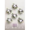 image:imageLings moment Artificial Bridesmaid Bouquets Set of 6Burgundy Wedding Flower Bouquets Pink Floral Bouquet Mashala Bridal Bouquets with RibbonCeremonyAnniversary7inch DiameterPrlilac  Cream