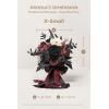image:imageLings moment Artificial Bridesmaid Bouquets Set of 6Burgundy Wedding Flower Bouquets Pink Floral Bouquet Mashala Bridal Bouquets with RibbonCeremonyAnniversary7inch DiameterRedburgundy Red  Black