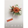 image:imageLings moment Artificial Wedding Flower Bouquets for Bridesmaids Ivory Floral Bouquet Beige Bridal Bouquets for Bridesmaids with Ribbon Ceremony Anniversary7inch DiameterOrposysunset Terracotta
