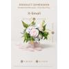 image:imageLings moment Artificial Wedding Flower Bouquets for Bridesmaids Ivory Floral Bouquet Beige Bridal Bouquets for Bridesmaids with Ribbon Ceremony Anniversary7inch DiameterPkposyblush  Cream